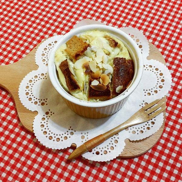 烤蜂蜜布丁麵包 : Coucou Shao一起做