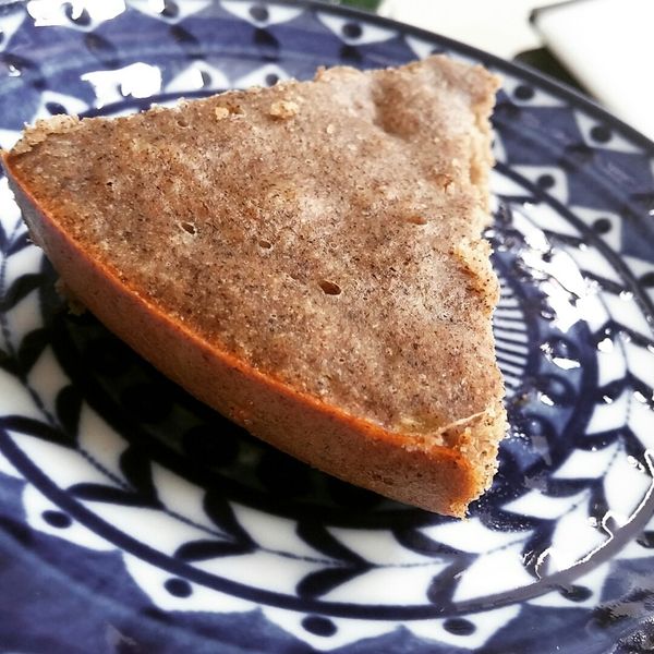 香蕉蛋糕～鬆餅粉做的喔：有少少懶的媽媽廚房 一起做