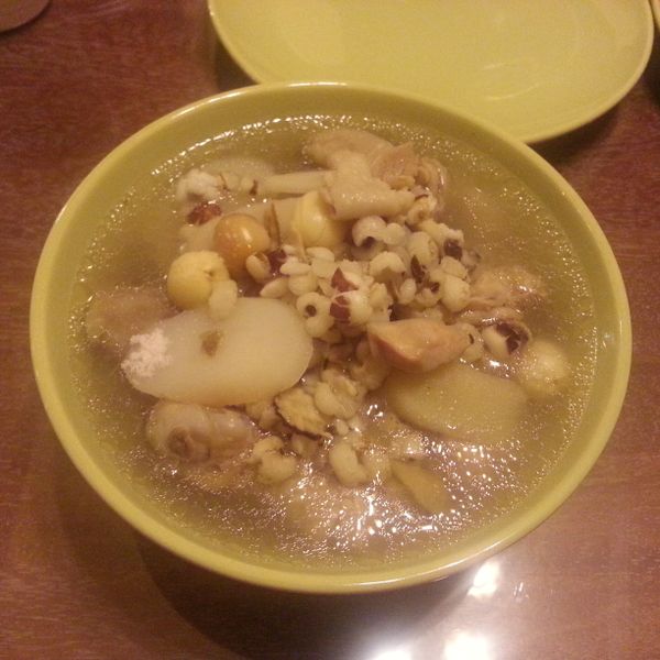 【厚生廚房】四神燉雞湯:爽哥 一起做