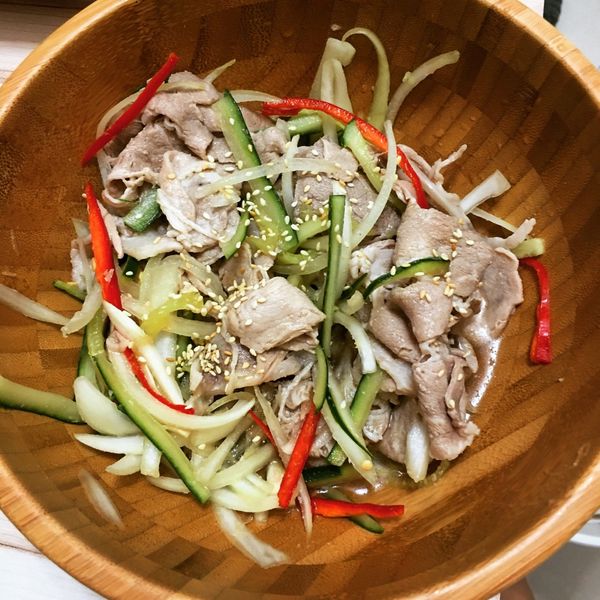 酸辣豬肉片 : Jialin Wu一起做
