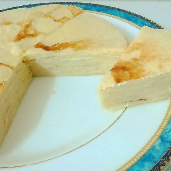 千層蛋糕 : 歐雨潔一起做