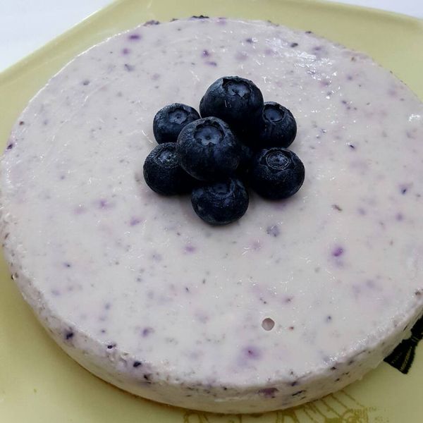 [免烤箱］藍莓起司蛋糕：Pudding Liu 一起做