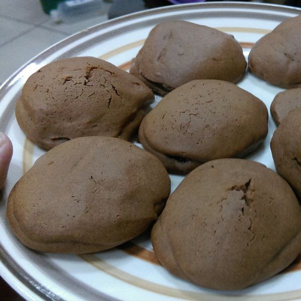 Nutella榛果流心餅乾 【三種材料】:何依倩 一起做