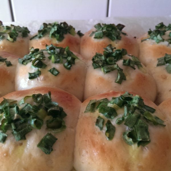 香葱小餐包，懷念的復古味道 : 陳小渚一起做