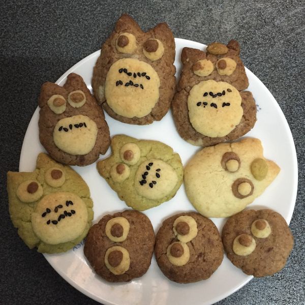 【肉桂打噴嚏】可愛的龍貓♥造型餅乾：Laura 一起做