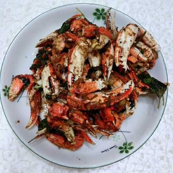 沙茶蒜頭蟹腳 : Syun Pan一起做