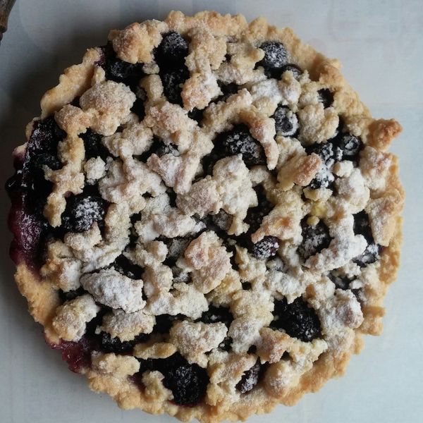 黑莓果奶酥派：Yan-Hua Zseng 一起做