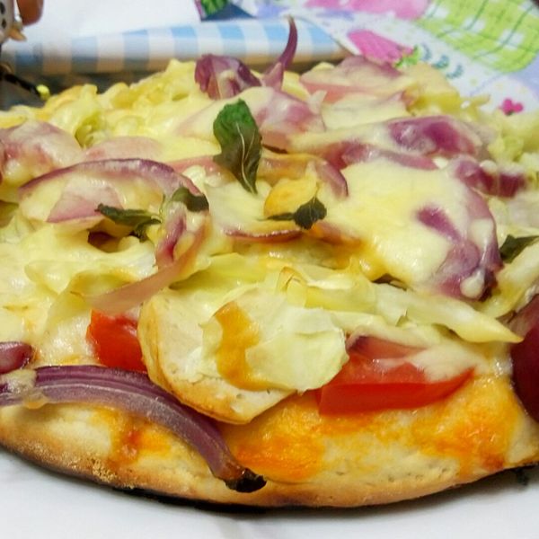 ［免烤箱］瑪格麗特披薩 : 陶一起做