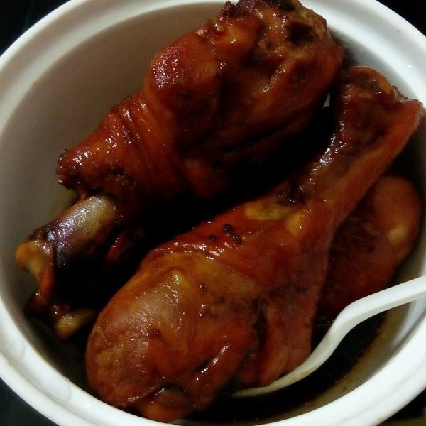 玫瑰油雞腿：辛 一起做