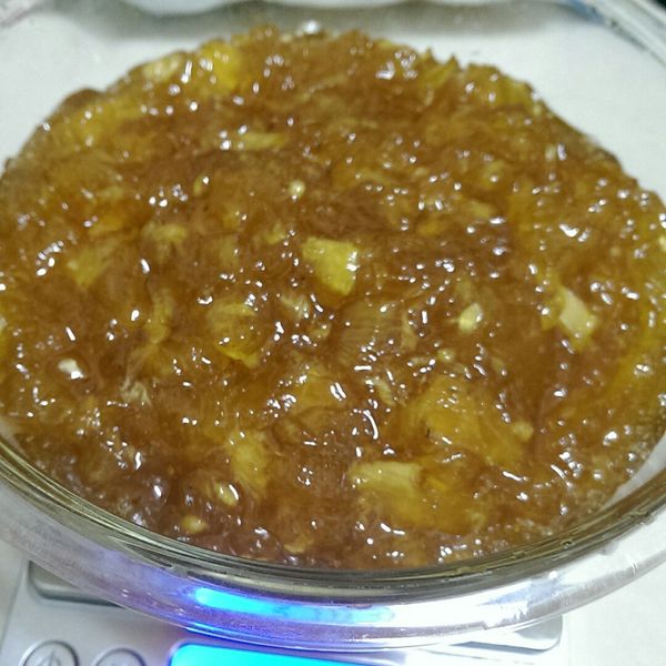 *土鳳梨餡(鳳梨酥內餡亦可製成水果茶)* : 羅于晴一起做