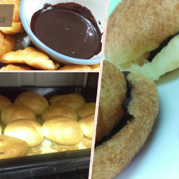 簡易鮮奶油泡芙：巧巧♥ 一起做