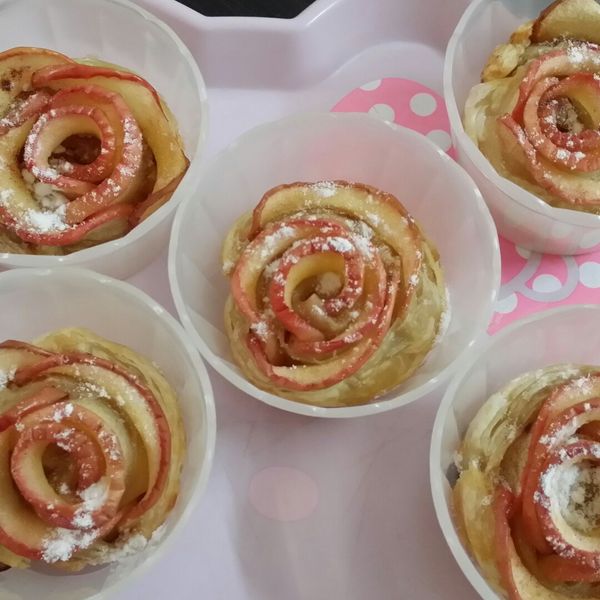 酥皮玫瑰蘋果派【HOLA幸福食堂】:Amy Liou 一起做