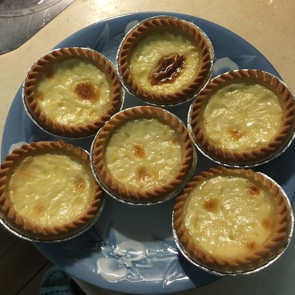 酥皮葡式蛋塔（不加化學白油） : yo一起做