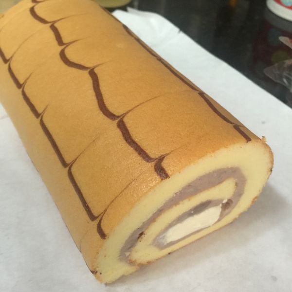 ♥毛毛♥紫薯(紫地瓜)奶凍蛋糕捲：許雅雅 一起做