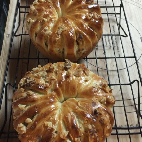 奶油乳酪核桃麵包:Daisy Chou 一起做