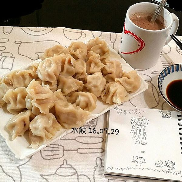 鮮蔬水餃【副食品1歲以上】：伊的親子早餐日記 一起做