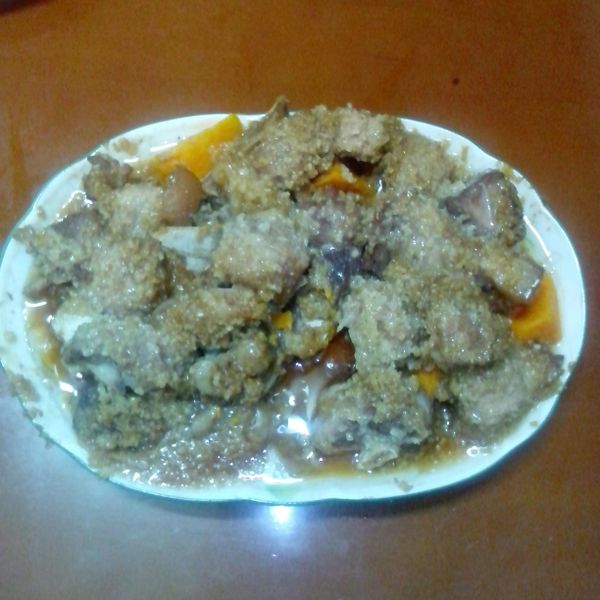 粉蒸排骨：張瑜琪 一起做