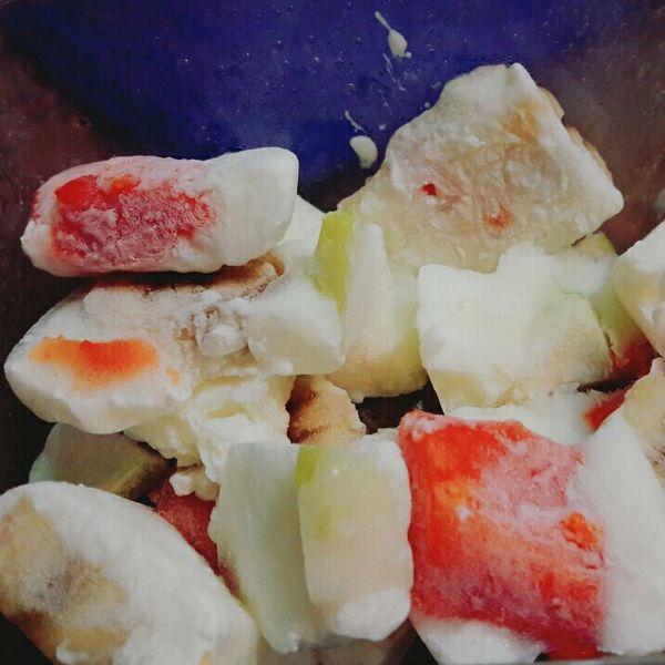 優格水果薄脆：丸子🍡 一起做