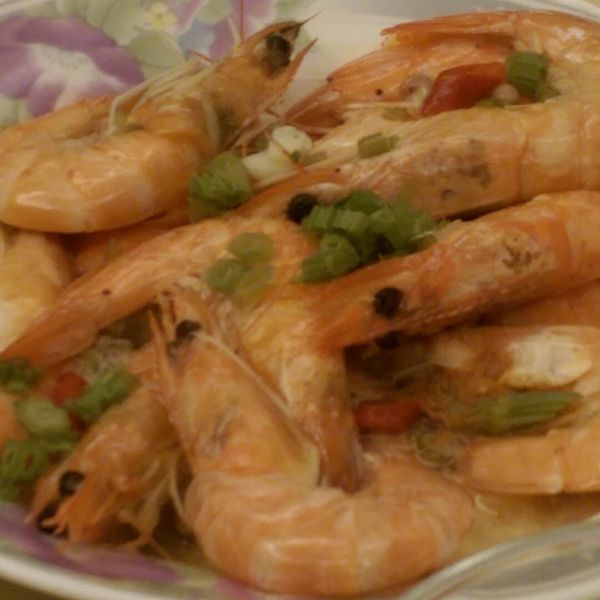 檸檬胡椒蝦─全聯料理王大賽：~※荔蒂貓※~ 一起做