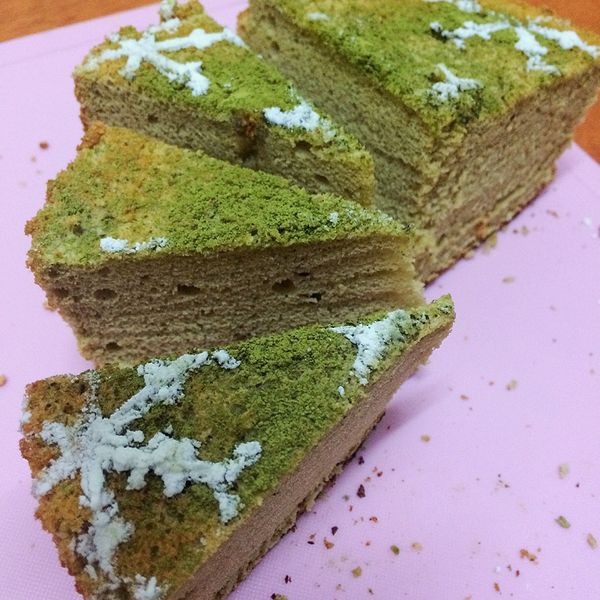 柳橙戚風蛋糕 : 小玉一起做