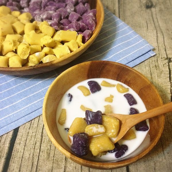 手作Q軟芋圓地瓜圓 : Cookingyannis 一起做