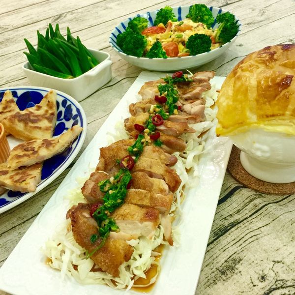 不加一滴油! 在家做泰式椒麻雞~ : Karen一起做