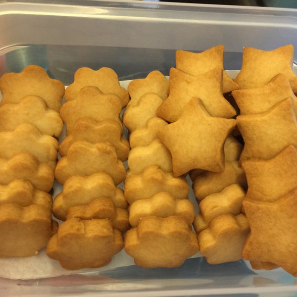 樸素的小餅乾(無奶油無蛋) : 簡湘霏一起做