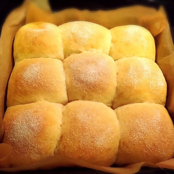 超鬆軟煉乳餐包：婷婷 一起做