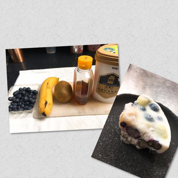 優格水果薄脆：Ting YI Hung 一起做