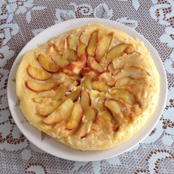 蘋果鬆餅 ~平底鍋+鬆餅粉輕鬆完成~：peipeimei 一起做