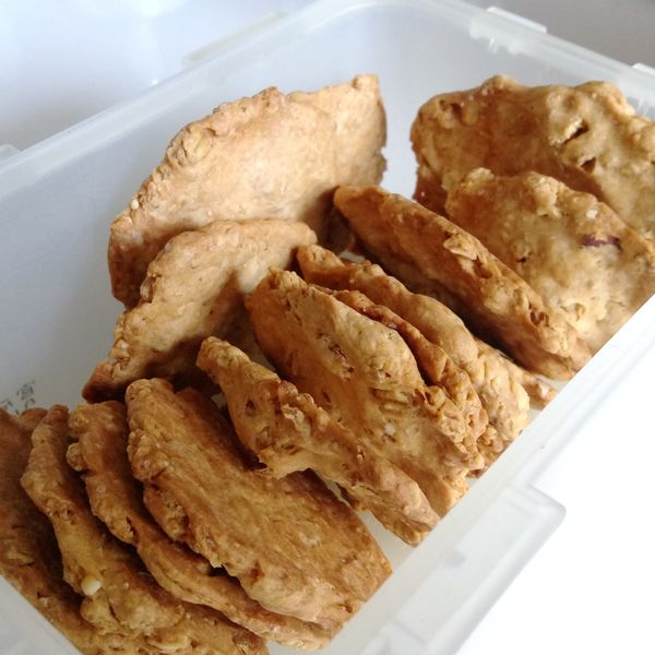 蜂蜜葡萄燕麥餅:Hy Kuan 一起做