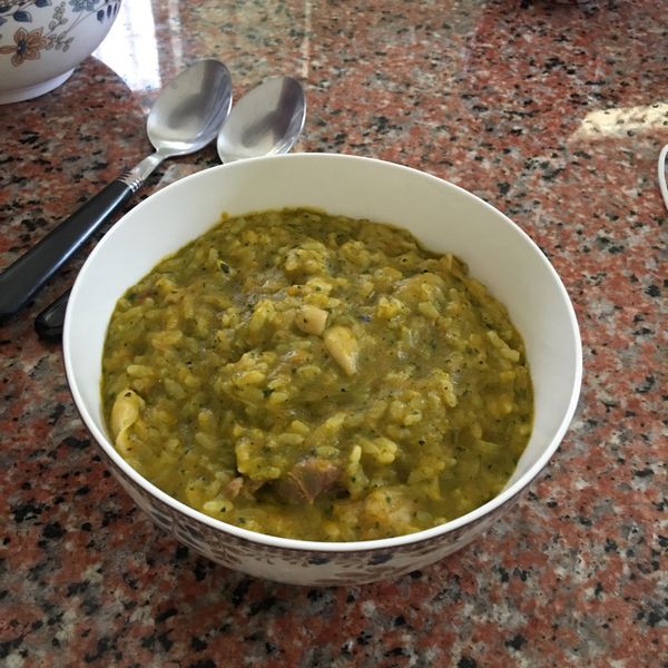 義式青醬雞肉燉飯 : Annie一起做