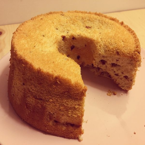 無油低糖*優格戚風蛋糕*四種食材就搞定!:Allie Weng 一起做