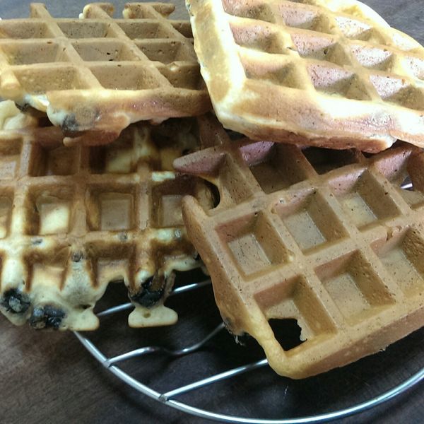 自製鬆餅粉～「脆皮鯛魚燒（雞蛋糕）」 : 軒軒一起做