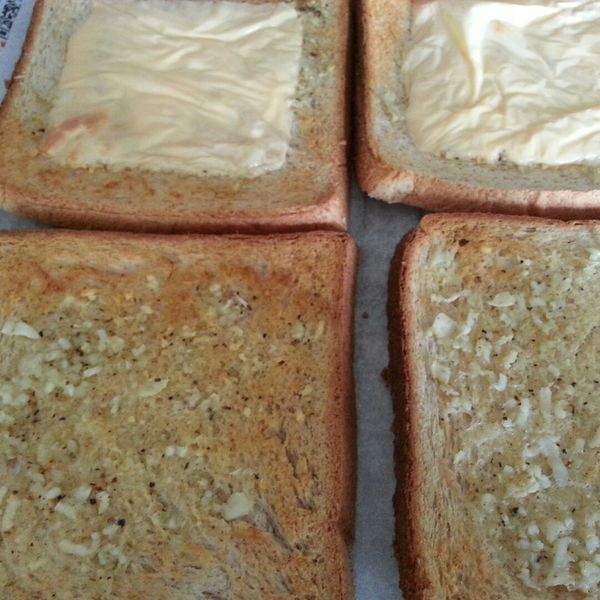 起司香蒜吐司 【超香濃酥脆】 : yan一起做