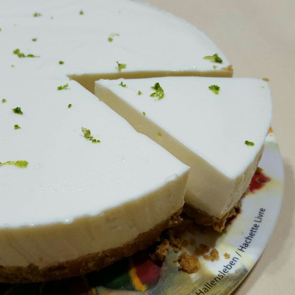 適合夏天吃的檸檬起司生乳酪蛋糕（免焗） : Yu-Zhen 一起做