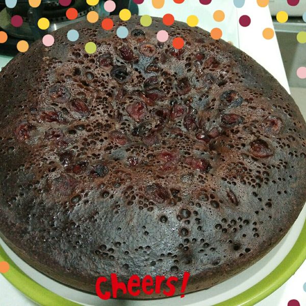 電鍋巧克力蛋糕(鬆餅粉簡易版):Vic 一起做