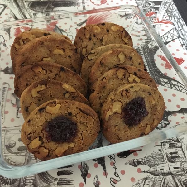 小烤箱做巧克力杏仁餅乾(也有大烤箱版) : Wan-Chen Lin一起做