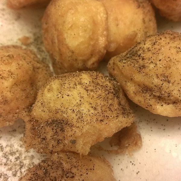 ♫【炸花枝丸】~沾蛋液唷 : YuJen Jeng一起做