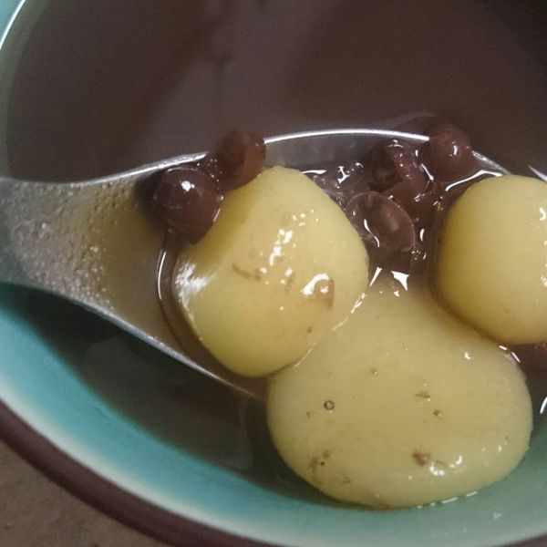 紅豆地瓜芋圓：geni 一起做