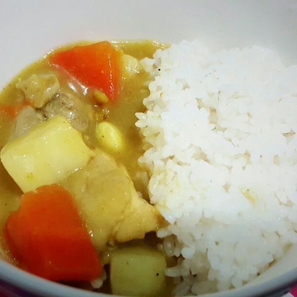 咖哩雞 : 李雅靖一起做