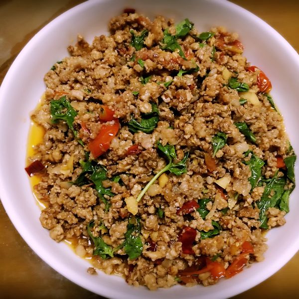 泰式打拋豬 : 蘇若暐一起做