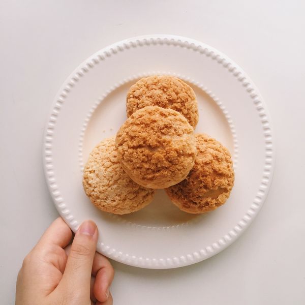 檸香菠蘿泡芙：半點心日記HALF & HAVE 一起做