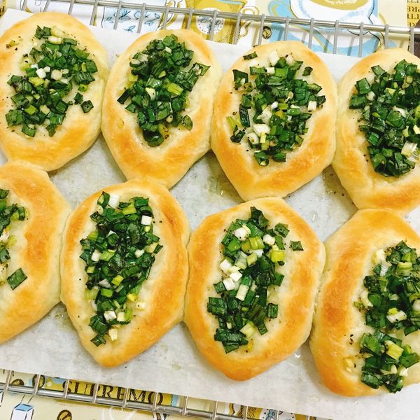 長長的蔥花麵包 : Mimi Chuang一起做