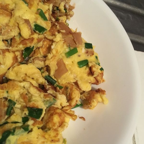 菜脯蔥花蛋 : kwanylau8一起做