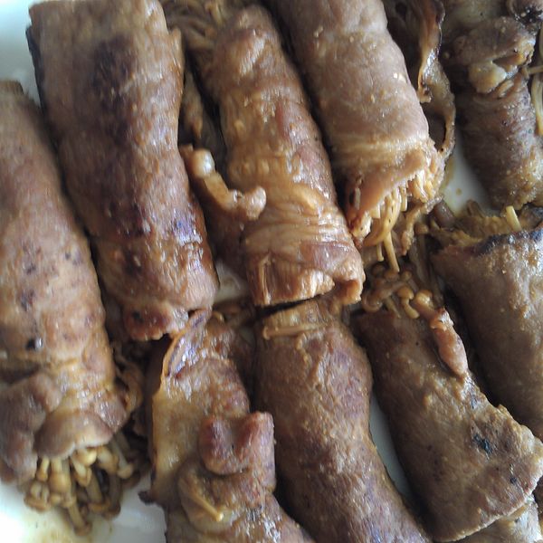 【下酒菜】味噌金針菇豬肉捲 : 陳怡靜一起做