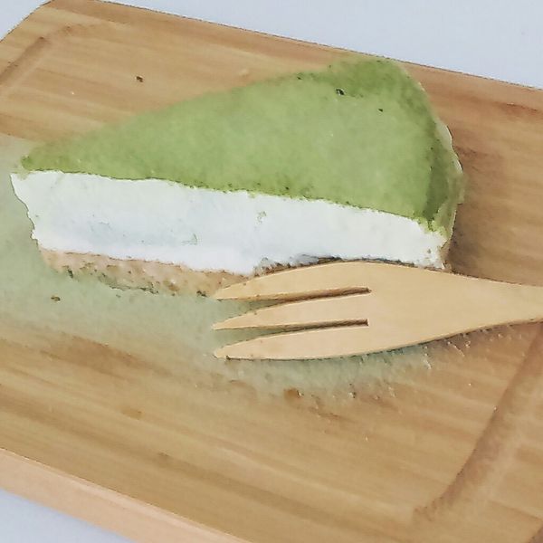 京都宇治抹茶生乳酪蛋糕 : 歐雨潔一起做