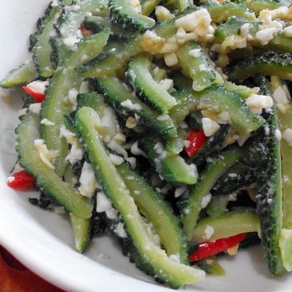 鹹蛋苦瓜 : 吳文茹一起做