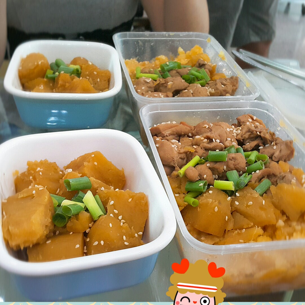 甜香美味～地瓜燒雞 : Ivy Chen一起做