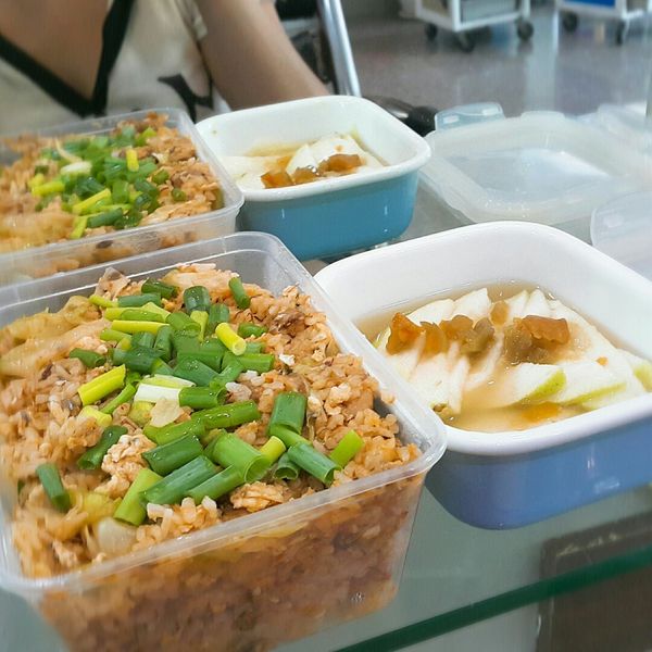 茄汁鲭魚蛋炒地瓜飯 : Ivy Chen一起做